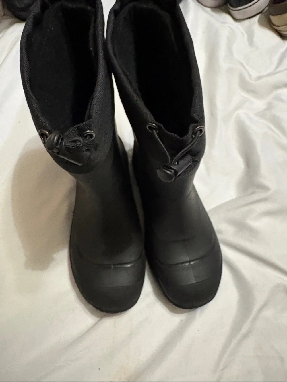 Kamik Black Women's Insulated Waterproof Winter Rain Boots